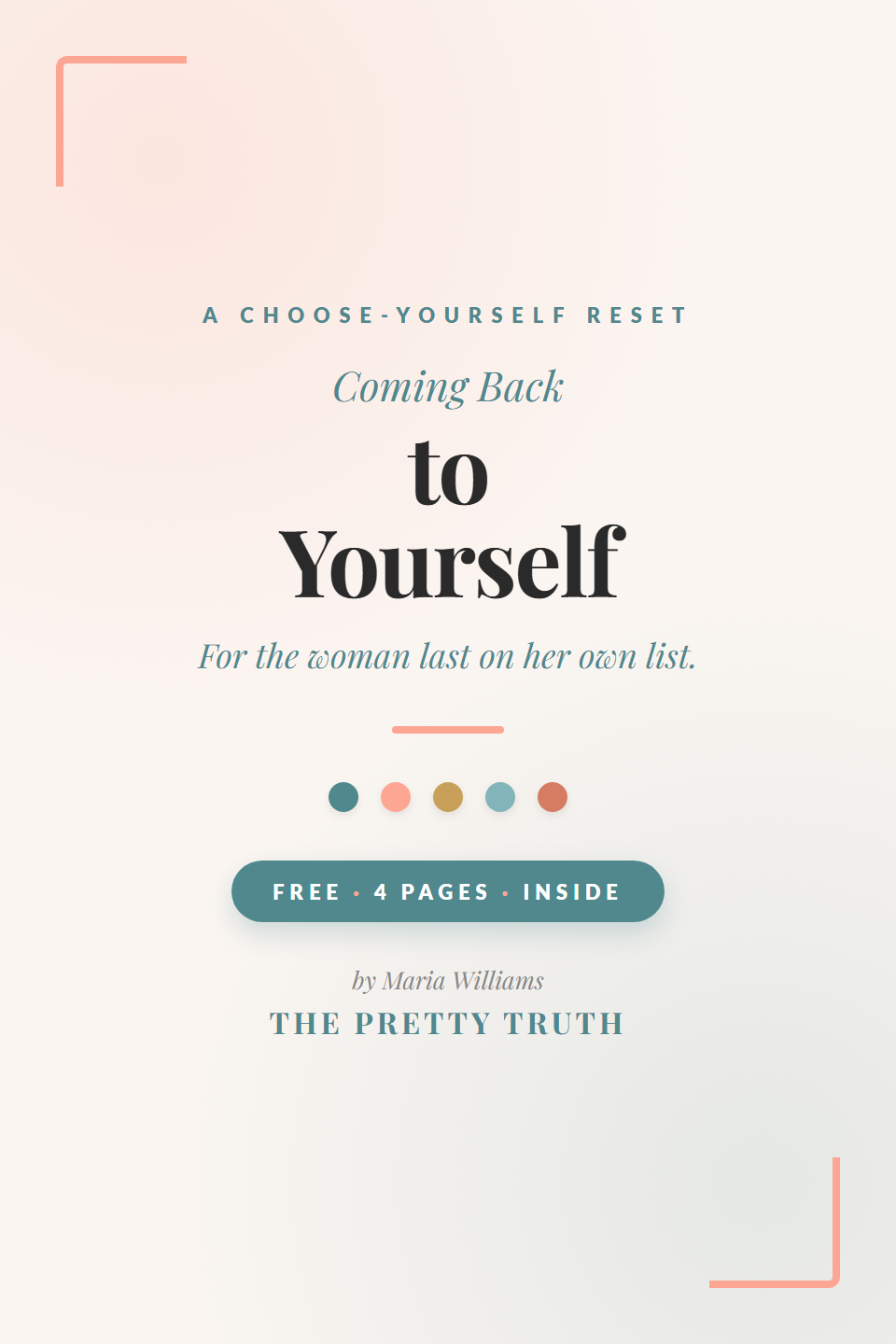 Coming Back to Yourself thumbnail