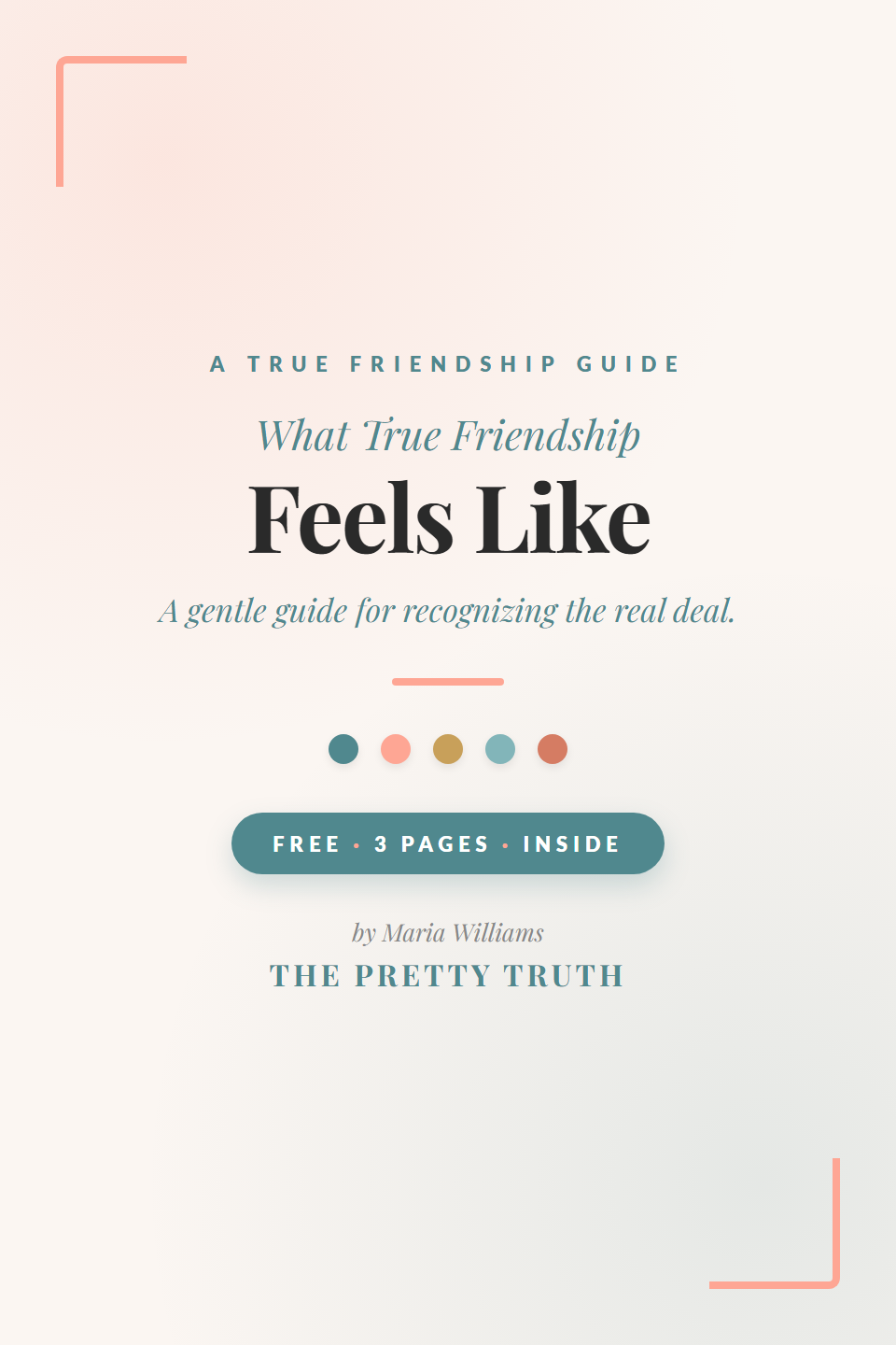 True Friendship Checklist thumbnail